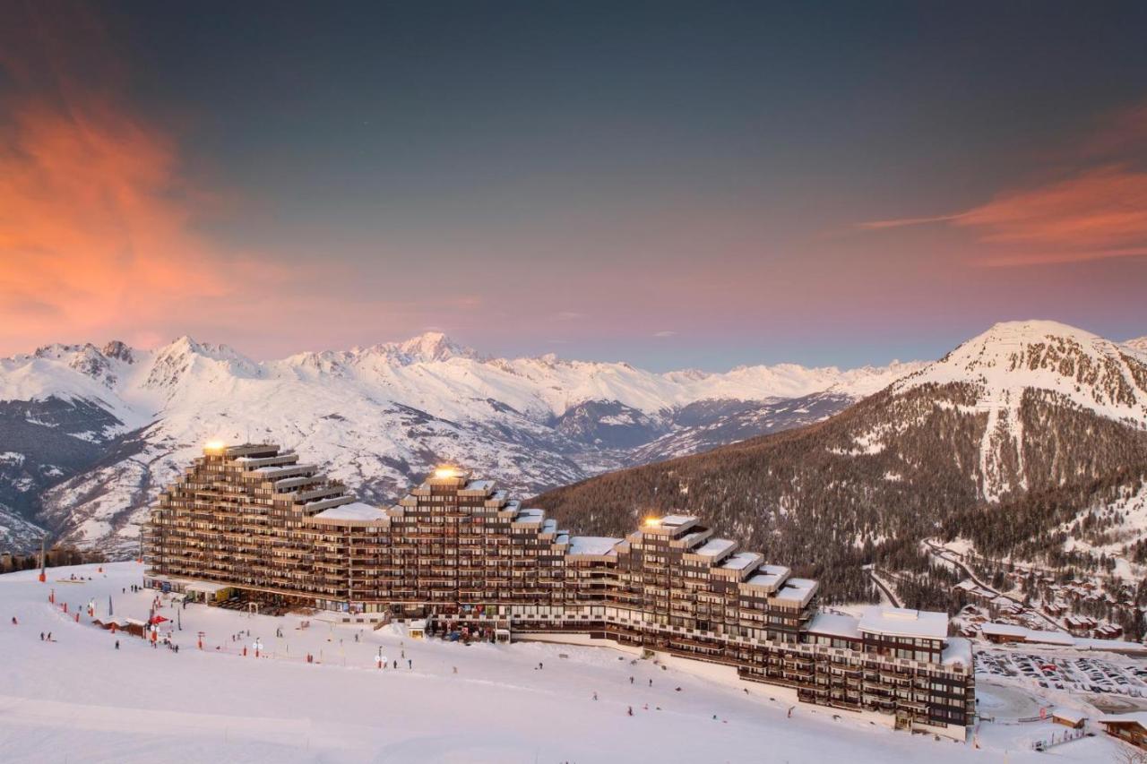 Studio Skis Aux Pieds La Plagne Exterior foto